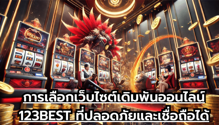 การเลือกเว็บไซต์เดิมพันออนไลน์ 123BEST ที่ปลอดภัยและเชื่อถือได้