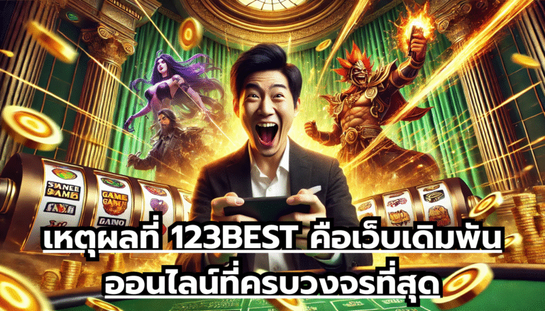 เหตุผลที่ 123BEST คือเว็บเดิมพันออนไลน์ที่ครบวงจรที่สุด