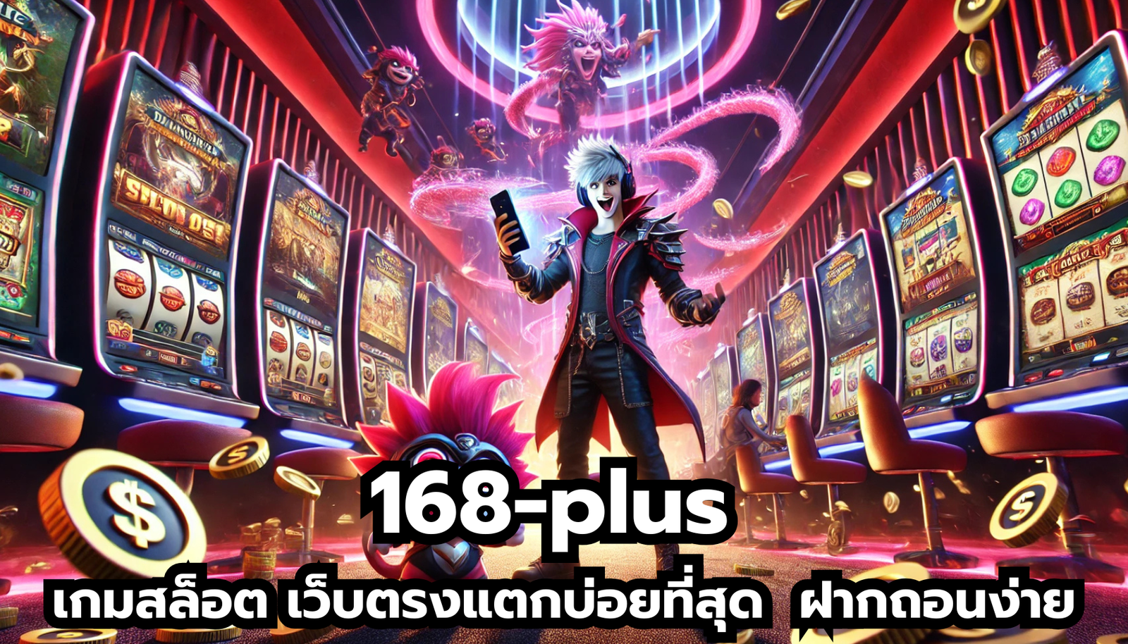 168-plus เกมสล็อต เว็บตรงแตกบ่อยที่สุด เกมระบบออโต้ ฝากถอนง่าย