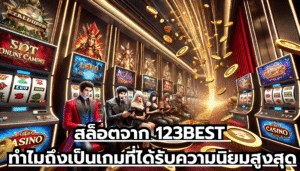 สล็อตจาก 123BEST ทำไมถึงเป็นเกมที่ได้รับความนิยมสูงสุด