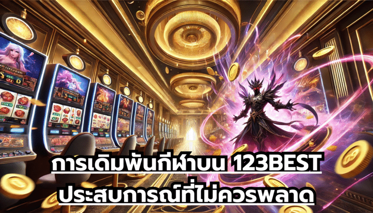 การเดิมพันกีฬาบน 123BEST ประสบการณ์ที่ไม่ควรพลาด