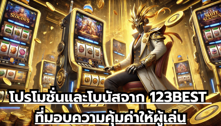 โปรโมชั่นและโบนัสจาก 123BEST ที่มอบความคุ้มค่าให้ผู้เล่น