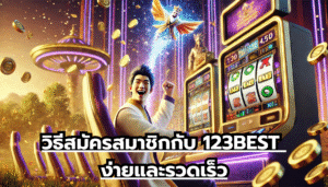 วิธีสมัครสมาชิกกับ 123BEST ง่ายและรวดเร็ว